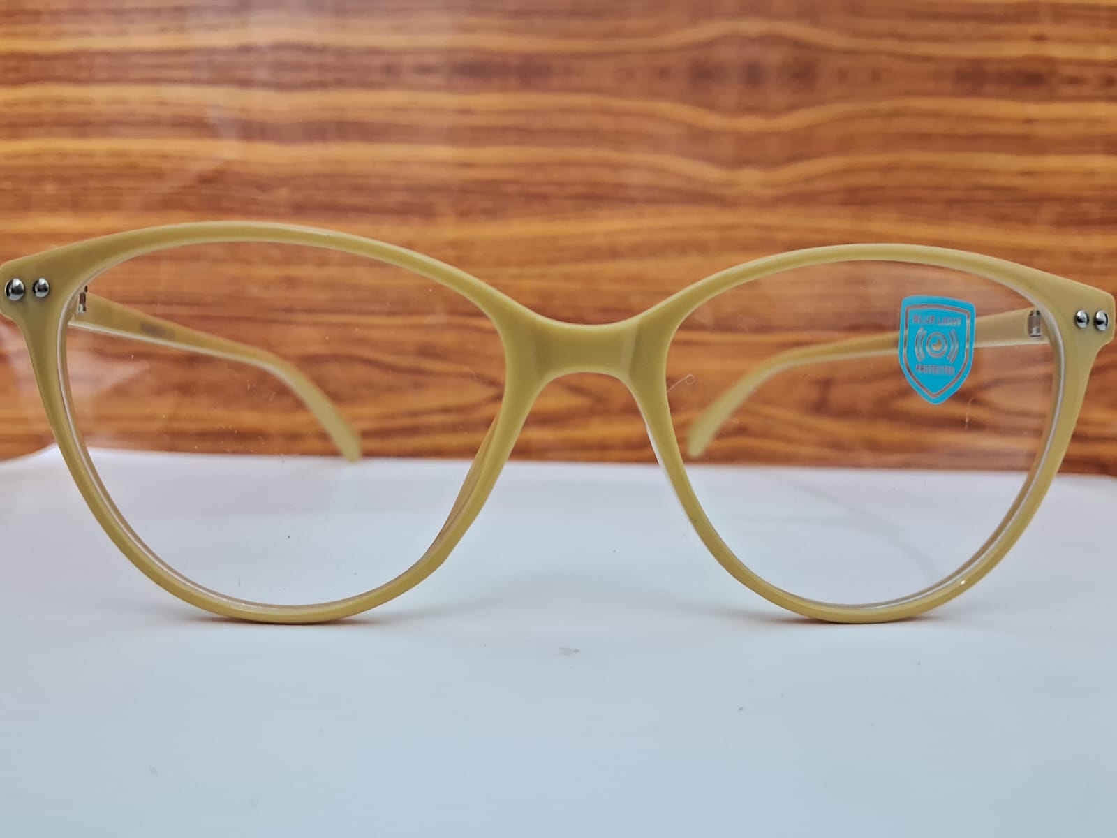 Cat Eye Frame For Women – Yellow, 49-50MM