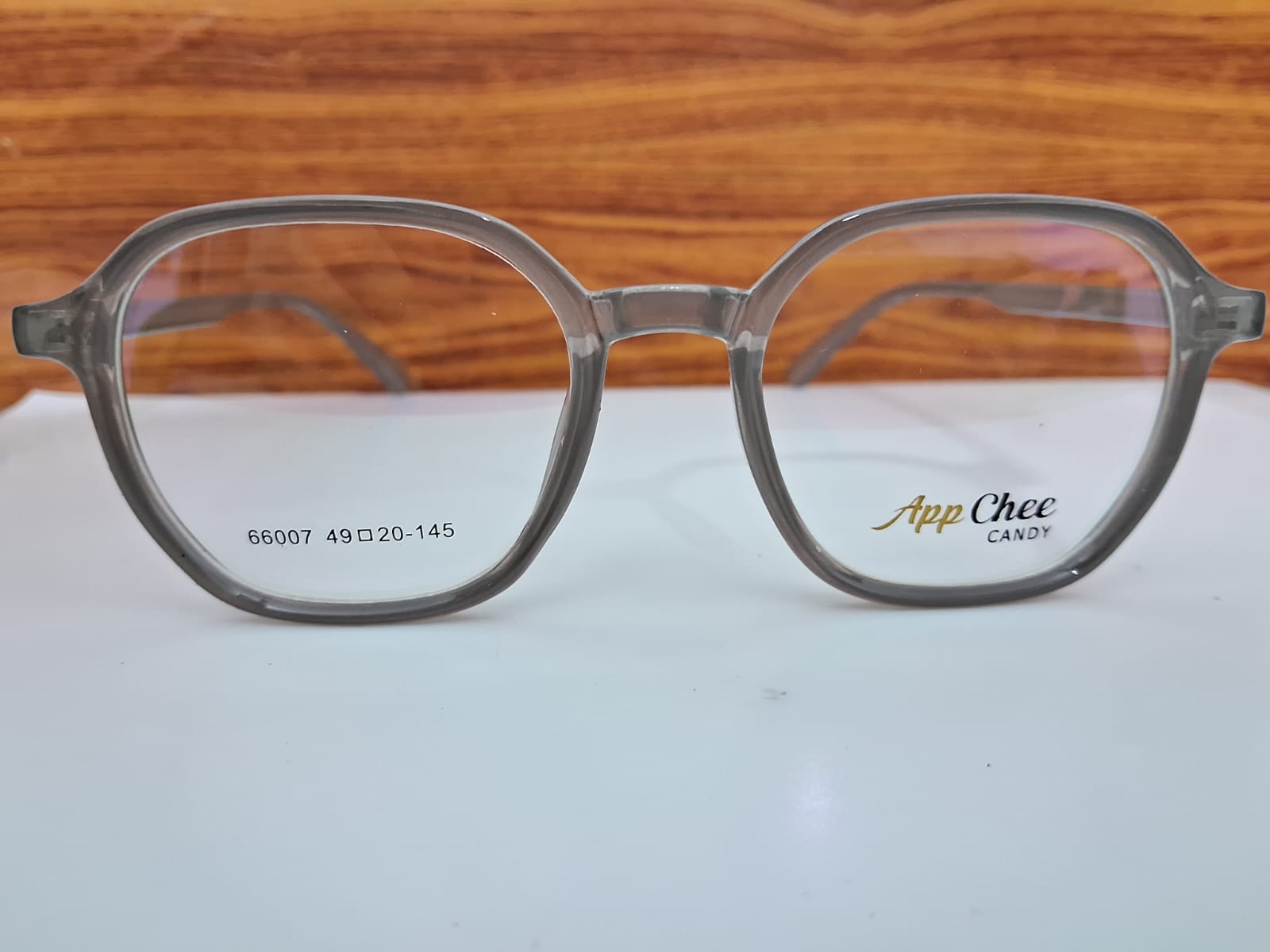 Full Rim Round Frame – Grey, 49-50MM