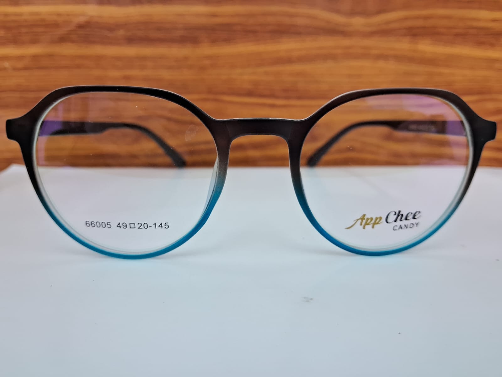 Vintage Oval Frame – Brown-Blue, 49-50MM