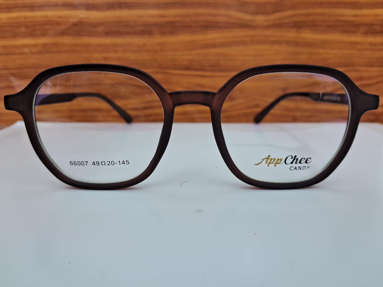 Full Rim Round Frame – Reddish Brown, 49-50MM